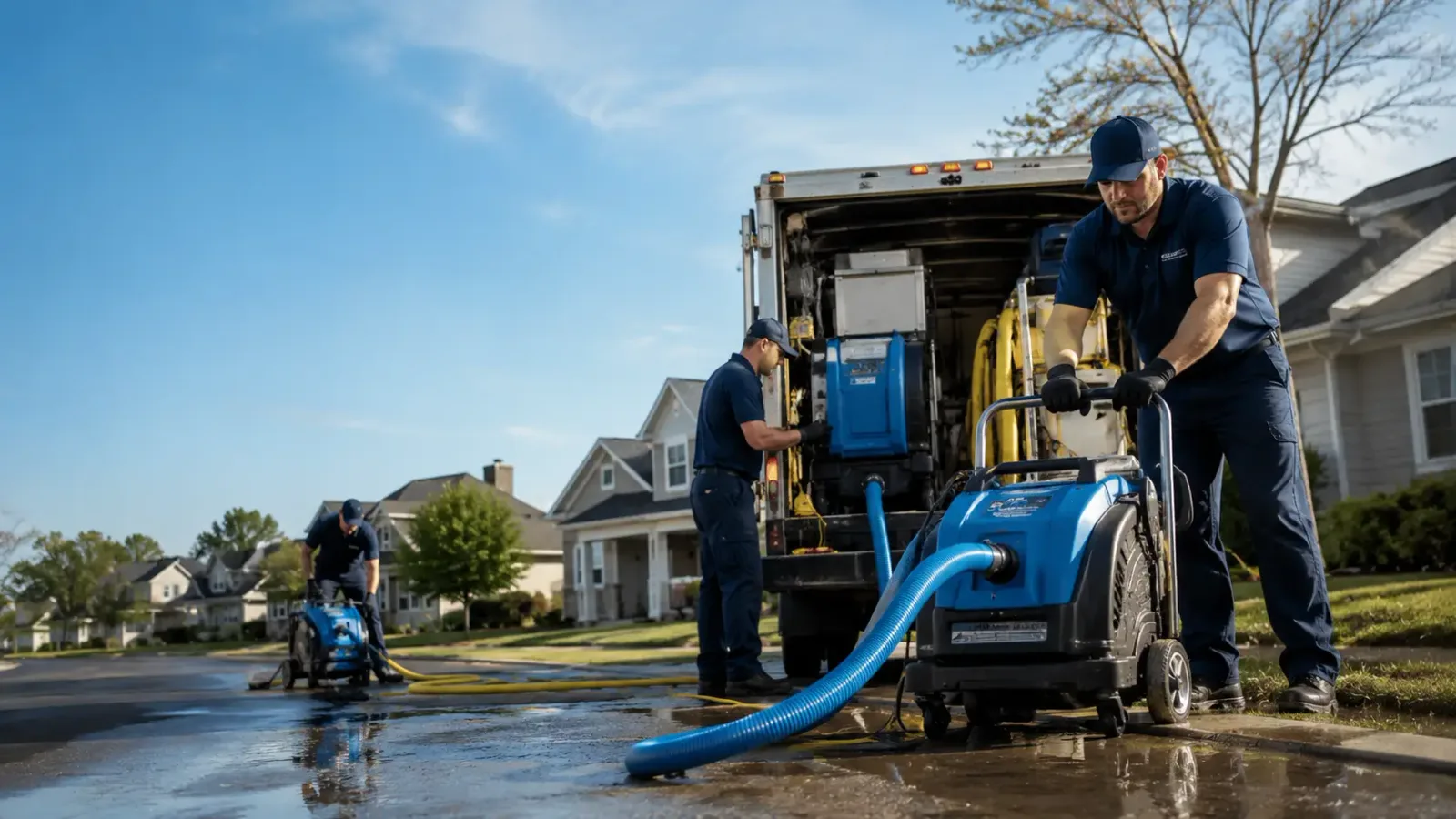 Flood Damage Cleanup in Freeman Spur, IL